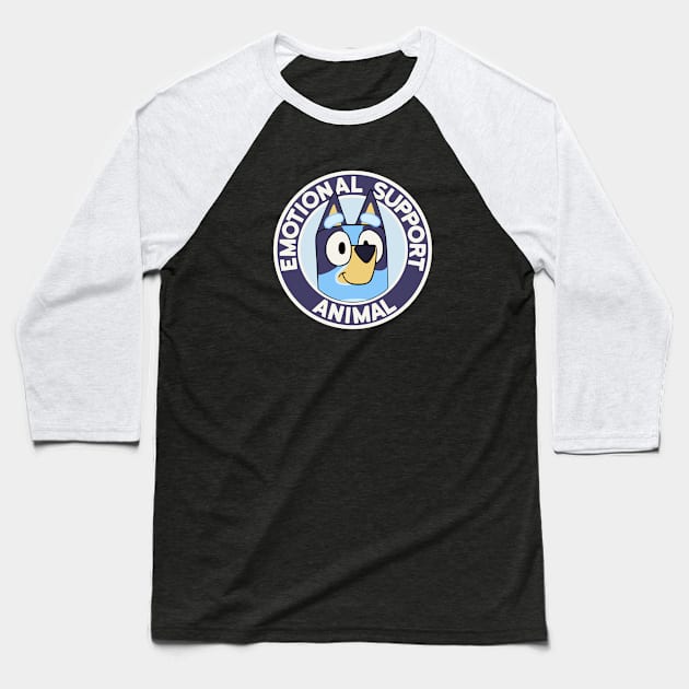 Emotional support animal Baseball T-Shirt by Melonseta